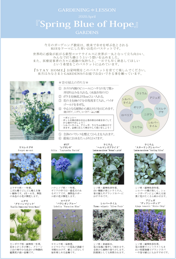 Spring Blue Of Hope Gardens ガーデンズ 香川県高松市の造園 エクステリア ガーデニング デザイン