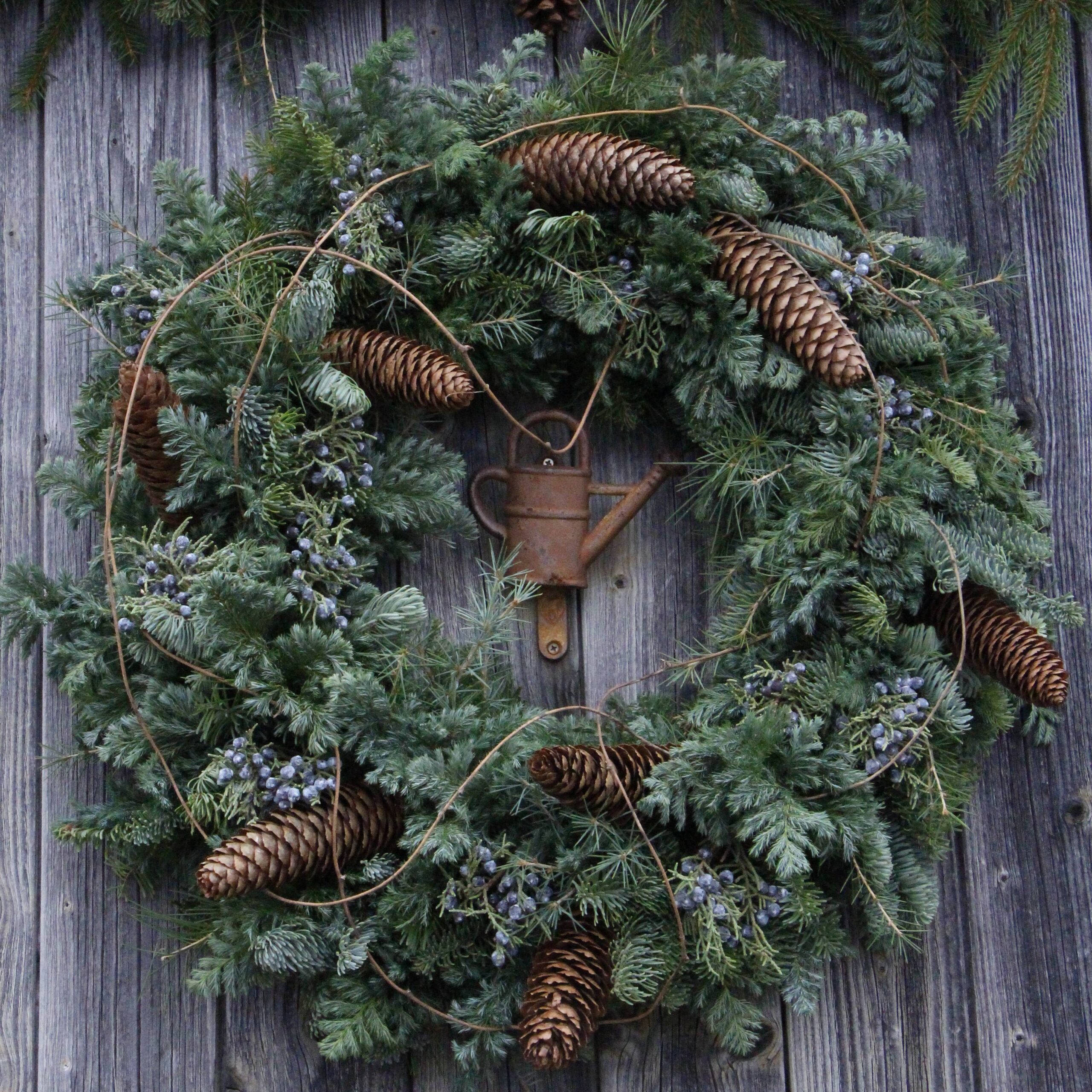 7.クリスマスリース WINTER LESSON】GARDENSスタイルのクリスマスリース - GARDENS