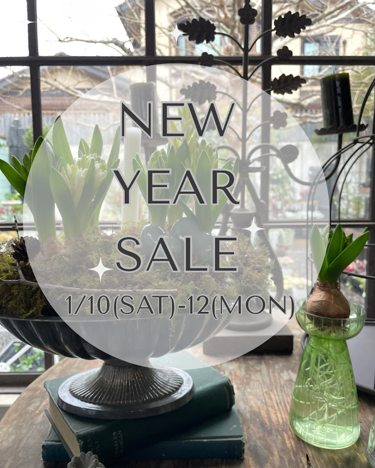 NEW YEAR SALE 2026 1/10(sat)-12(mon) - GARDENS（ガーデンズ